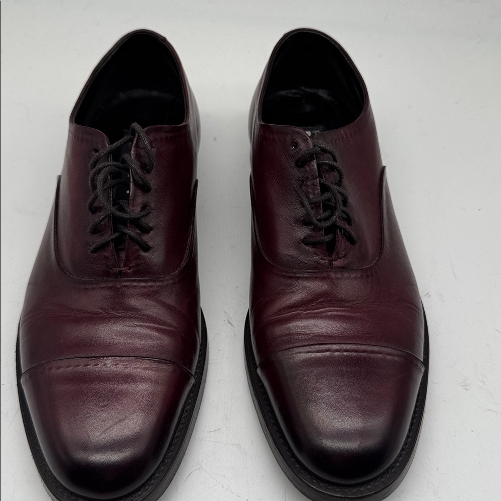 Fratelli Rosetti oxblood leather shoes IT 5/US 6